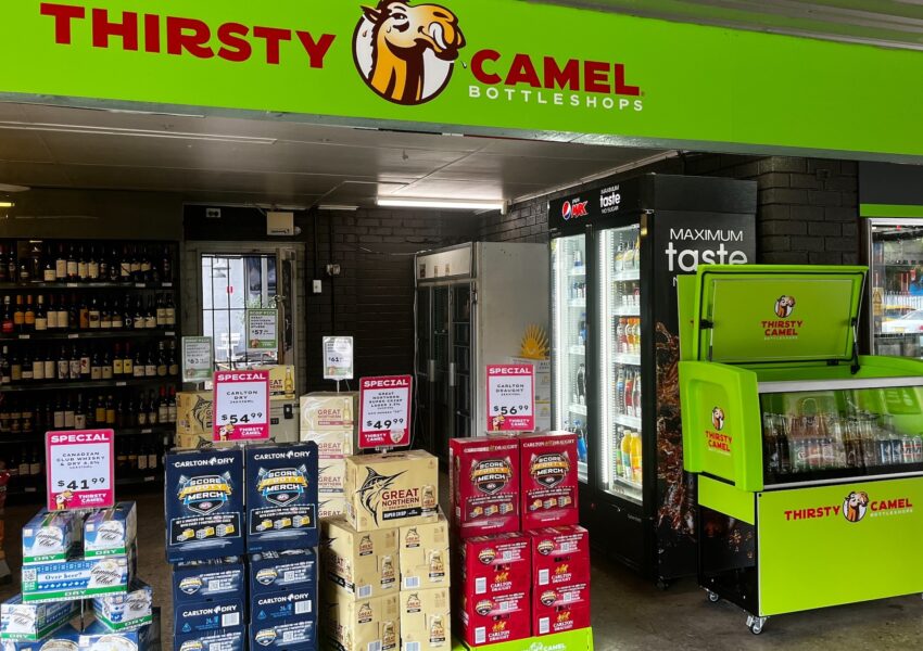 Thirsty Camel Bottleshop at Brady's Railway Hotel